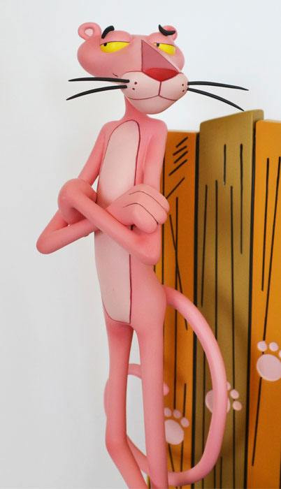 The Pink Panther Statue Pink Panther & The Inspector 41 cm 2