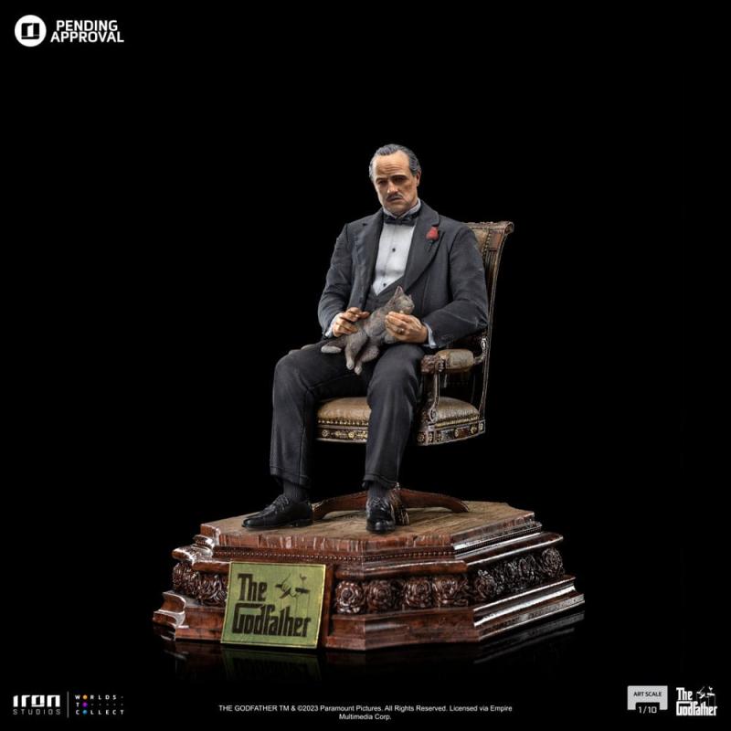 The Godfather Scale Statue 1/10 Don Vito Corelione 19 cm