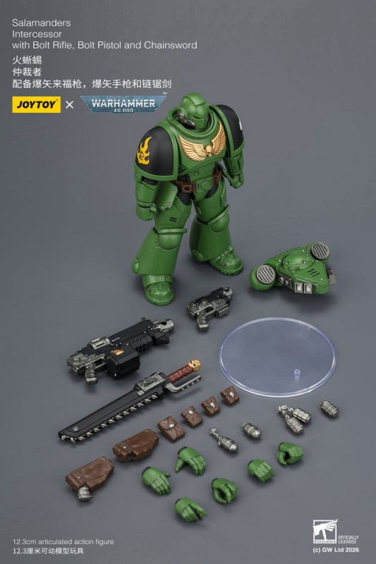Warhammer 40,000 Action Figure Salamanders Intercessor 12 cm 8