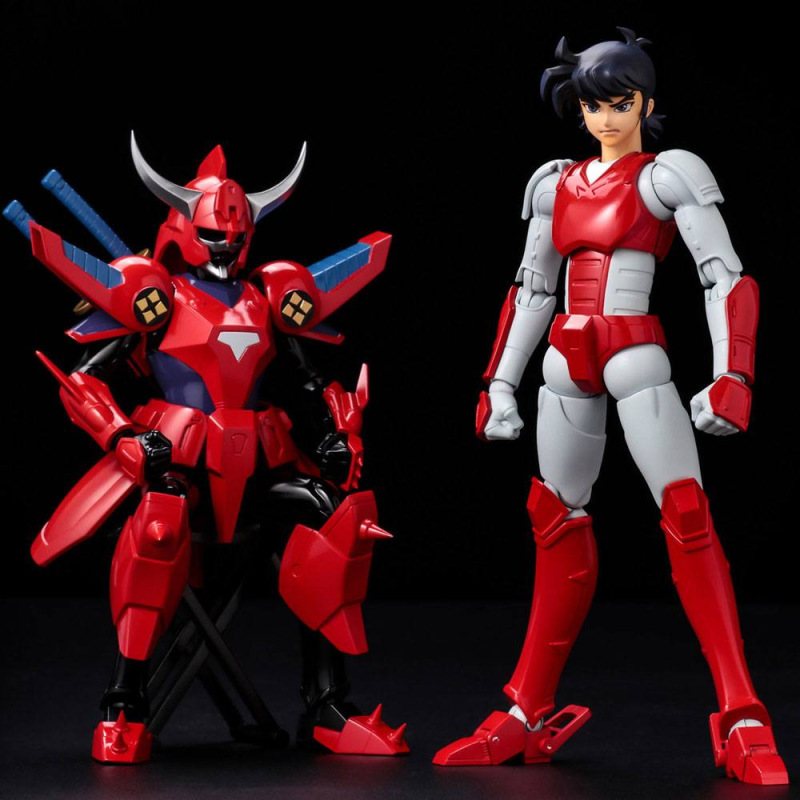 Chou-Dan-Kadou Yoroiden-Samurai Troopers Action Figure Rekka no Ryo 16 cm 6