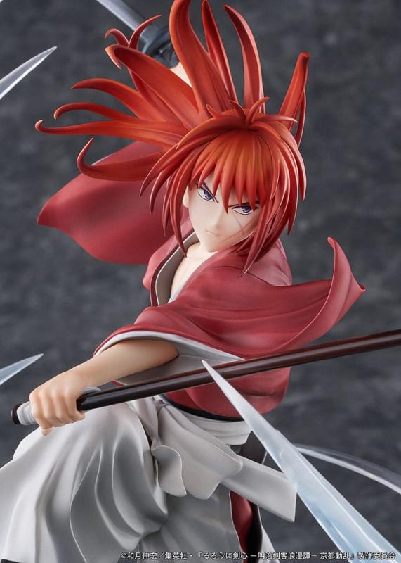 Rurouni Kenshin: Meiji Kenkaku Romantan Kyoto Douran PVC Statue 1/7 Kenshin Himura Souryusen Ver. 27