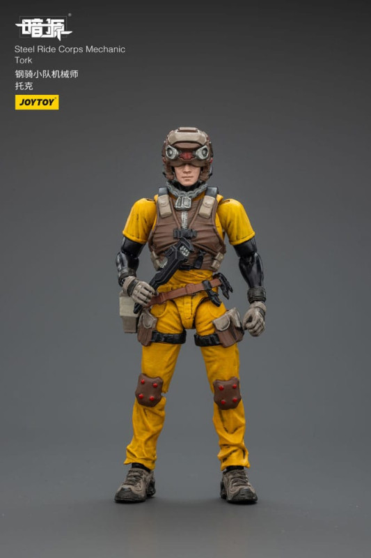 Steel Ride Corps Dark Source Action Figur Mechanic Tork 7 cm 2
