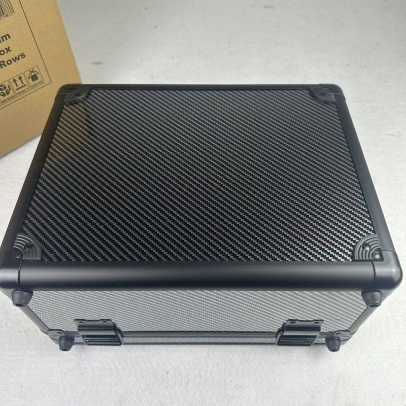 Evoretro Trading Card Suitcase Silver/Gray Small 6