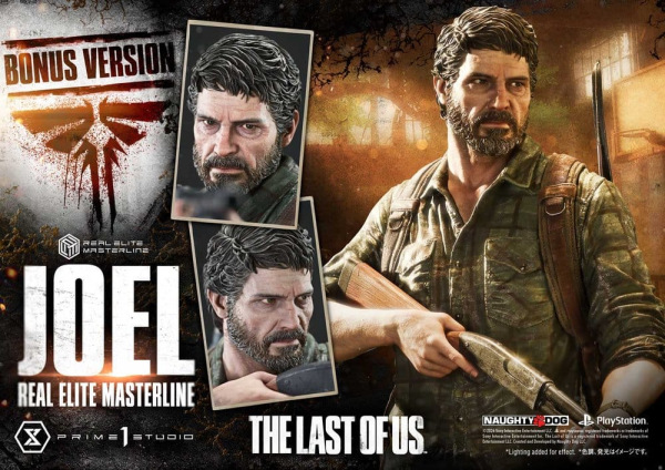 The Last of Us (Part I) Real Elite Masterline Statue 1/4 Joel Bonus Version 52 cm 1