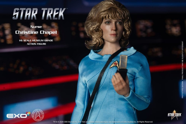 Star Trek: The Original Series Museum Grade Action Figure 1/6 Nurse Christine Chapel 28 cm 9