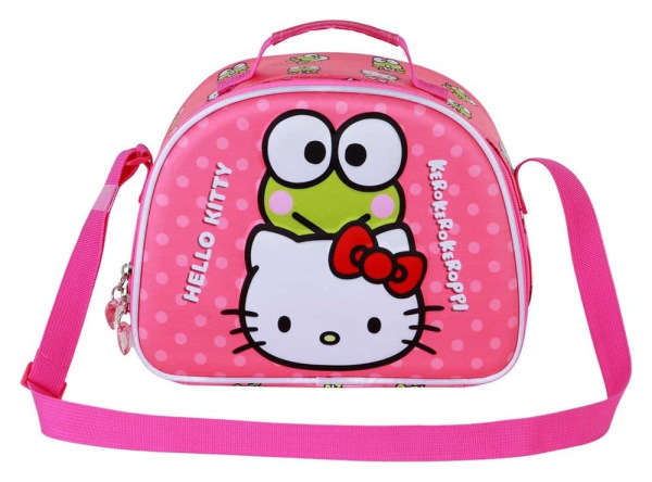 Sanrio 3D Lunch Bag Hello Kitty Funny Pink 1