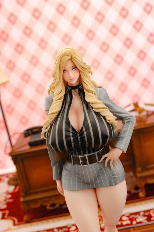 Gal Ane Shachou to Harem Office PVC Figure 1/7 Nishigori Ai (Grey Suit Ver.) 26 cm 12