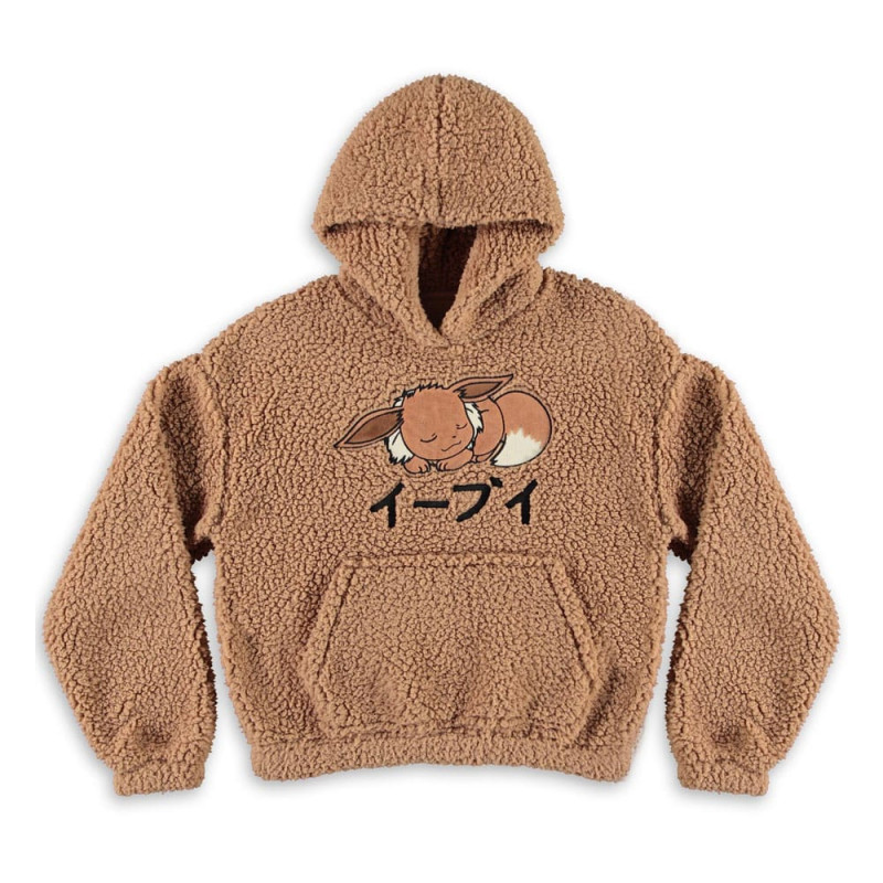 Pokémon Teddy Hooded Sweater Eevee Size M