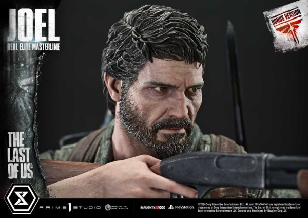 The Last of Us (Part I) Real Elite Masterline Statue 1/4 Joel Bonus Version 52 cm 7