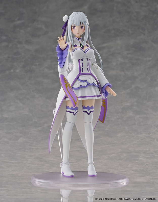 Re:Zero Starting Life in Another World Plastic Model Kit Emilia DX Ver. 16 cm 3