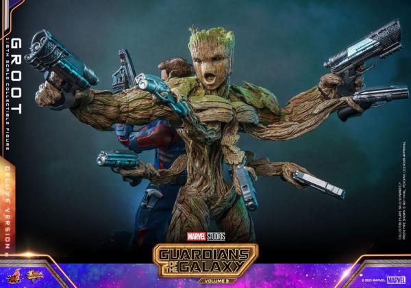 Guardians of the Galaxy Vol. 3 Movie Masterpiece Action Figure 1/6 Groot (Deluxe Version) 32 cm 12