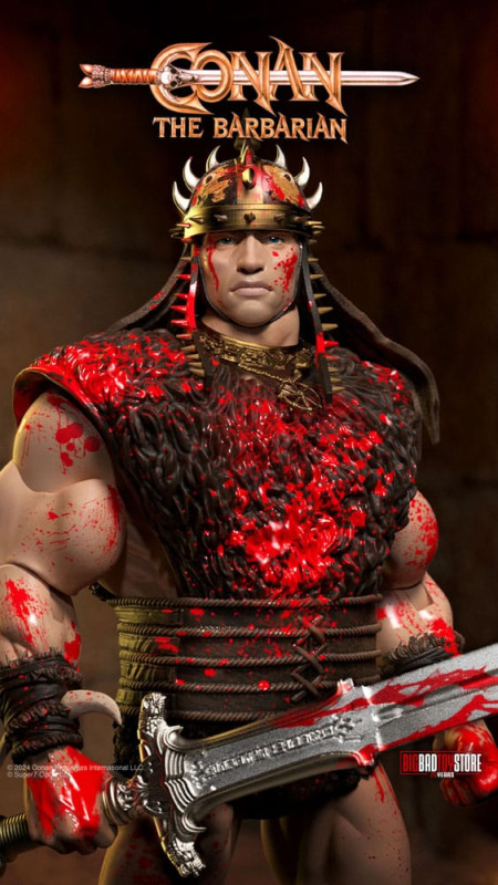 Conan the Barbarian Ultimates Action Figure Conan Blood Soaked Pit Fighter 18 cm 7
