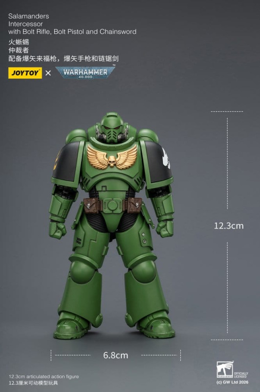 Warhammer 40,000 Action Figure Salamanders Intercessor 12 cm 9