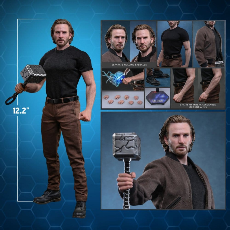 Marvel Avengers: Doomsday Movie Masterpiece Action Figure 1/6 Steve Rogers 31 cm 14