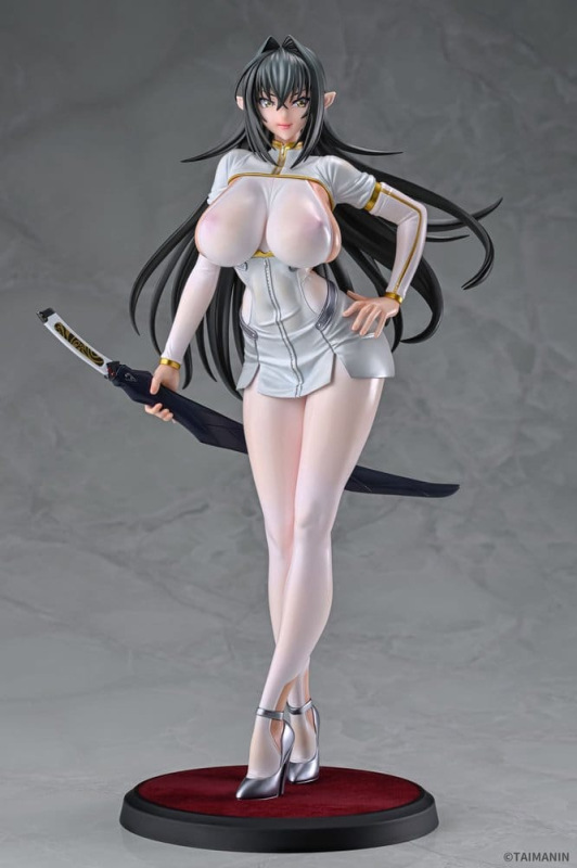 Taimanin RPG PVC Figure 1/6 Annerose Vajra White see-through Ver. 31 cm 13
