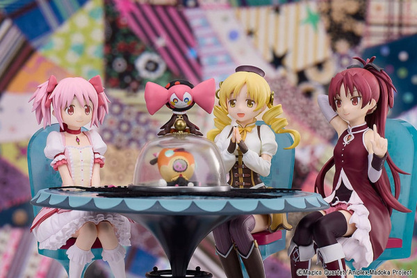 Puella Magi Madoka Magica The Movie: Rebellion PVC Statue Tea Party Cake Song Ver. Set 18 cm 5
