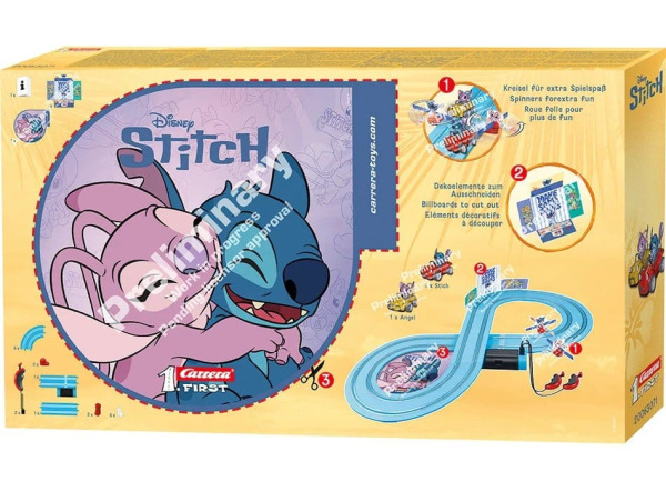 Disney Stitch Carrera First Race Track Set Disney Stitch 2,4 3