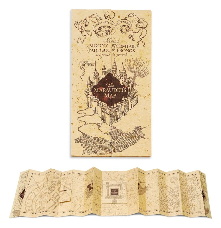 Harry Potter Map Marauder's Map 18 cm 1