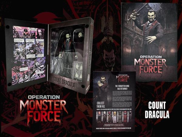 Operation: Monster Force Action Figure 1/12 Count Dracula 15 cm