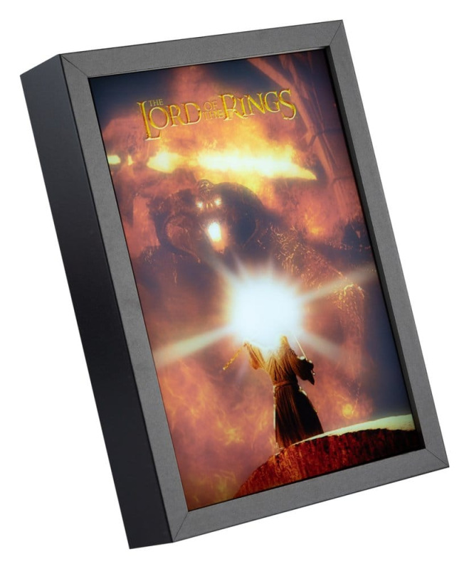 The Lord of the Rings Framed LED Panel 28 x 20 cm 6