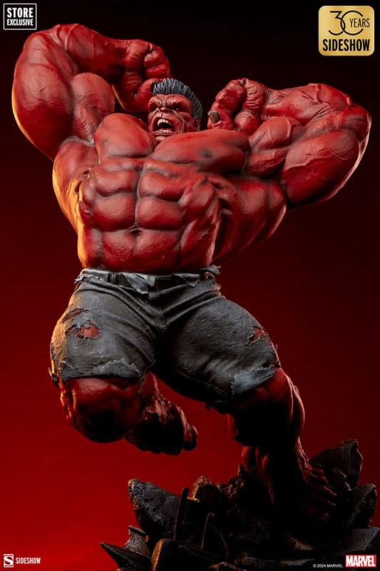 Marvel Premium Format Statue Red Hulk: Thunderbolt Ross 74 cm