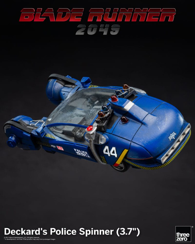Blade Runner 2049 Vehicle Deckard's Police Spinner 10 cm 4