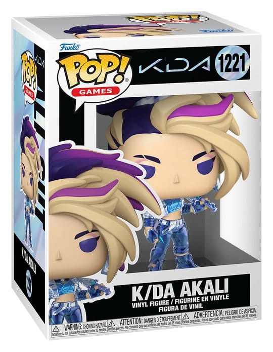 League of Legends POP! Games Vinyl Figure K/DA Akali 9 cm 1