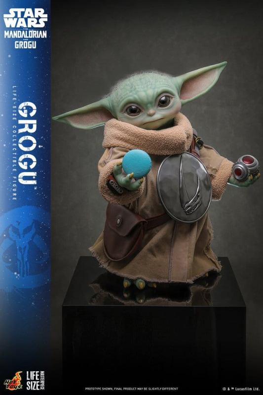 Star Wars: The Mandalorian & Grogu Life-Size Figure Grogu 38 cm 2