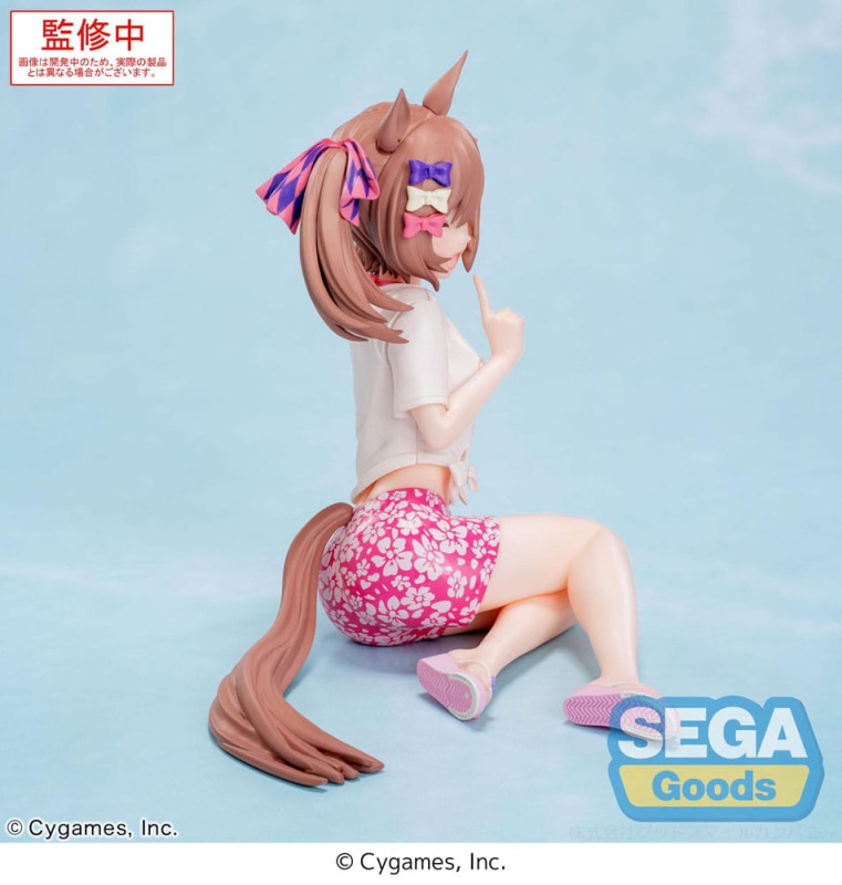 Uma Musume Pretty Derby Yumemirize PVC Statue Smart Falcon Gaze on Me! 14 cm 5