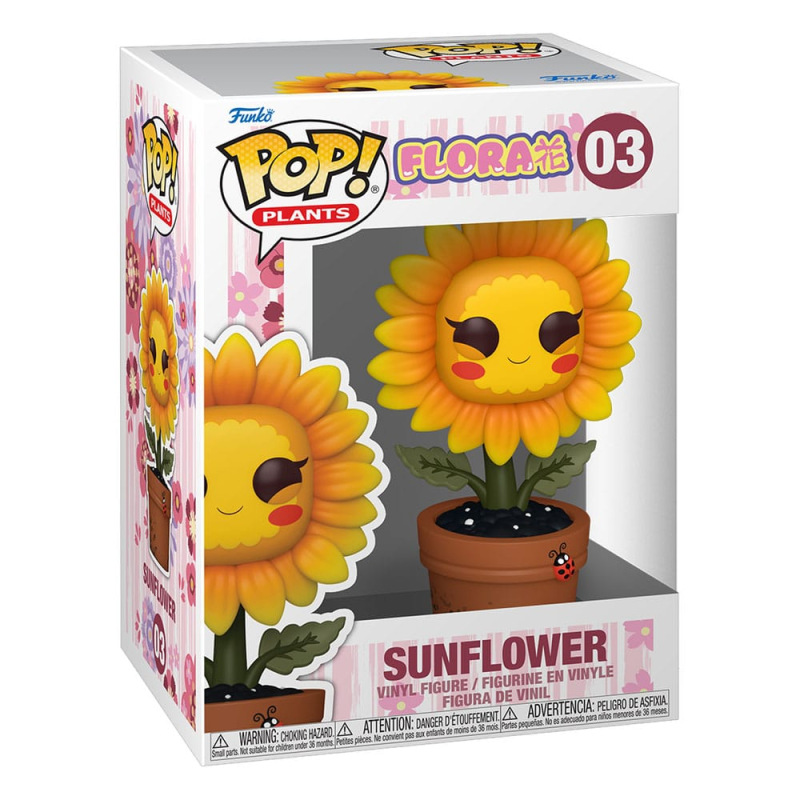 Flora POP! Plants Vinyl Figure Sunflower 9 cm 1