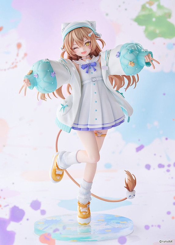 VTuber PVC Statue 1/7 Rurudo Lion Pastel Oniku Ver. 25 cm 1