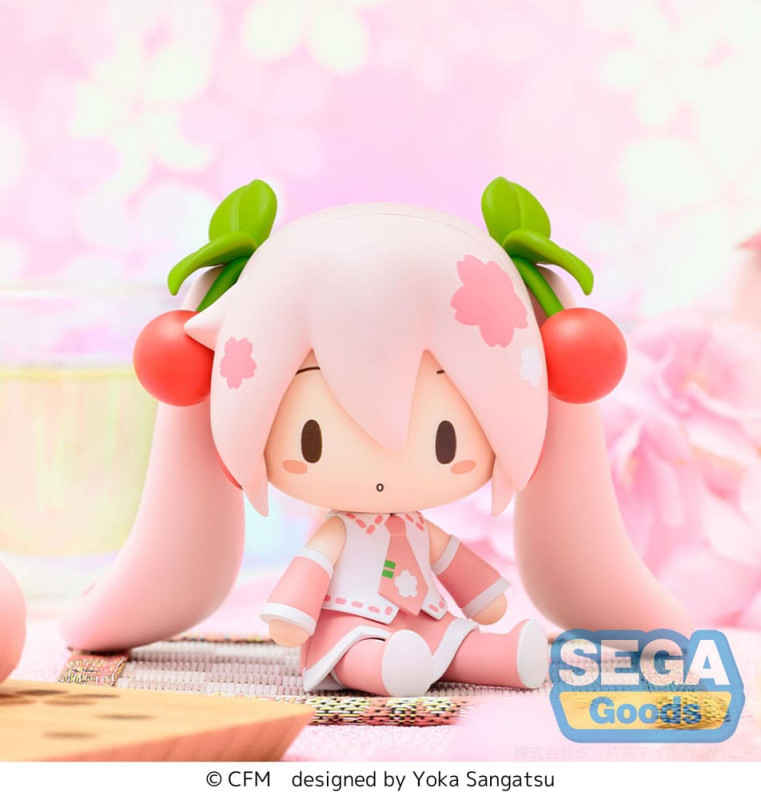 Character Vocal Series 01: Hatsune Miku Fuwa Petit Chibi Figure Sakura Miku 8 cm 8