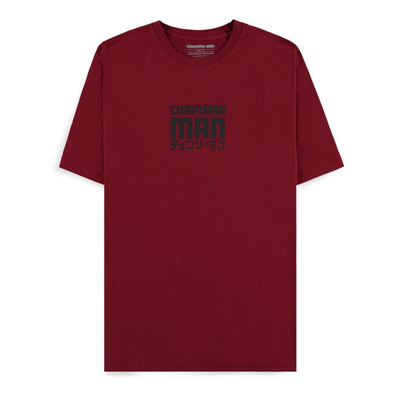 Chainsaw Man T-Shirt Smile Bordeaux 1