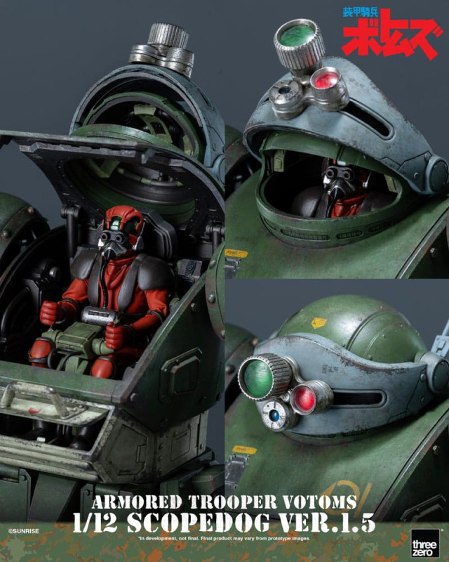 Armored Trooper Votoms Robo-Dou Action Figure Strikedog 16 cm 11
