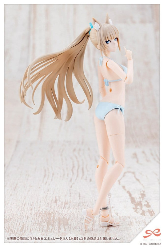 Sousaishojoteien Plastic Model 1/10 Animal Ears Emulator Swim Style 17 cm 14