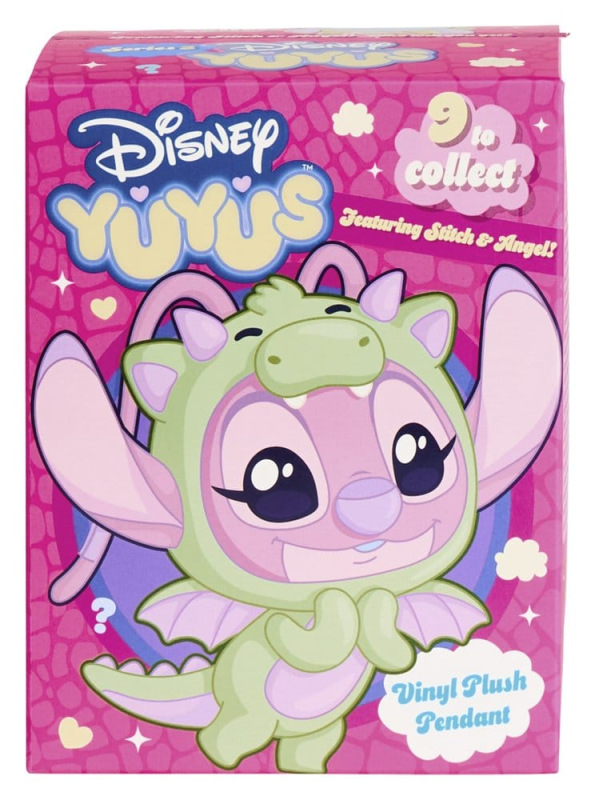 Disney YUYUS Plush Figure Stitch & Angel Blindbox Display (8) 3