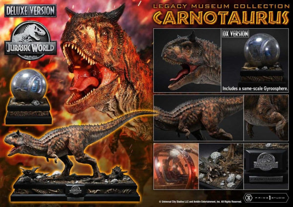 Jurassic World: Fallen Kingdom Legacy Museum Collection Statue 1/15 Carnotaurus Deluxe 38 cm 6