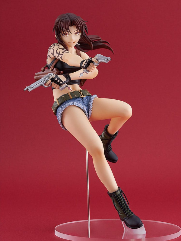 Black Lagoon Pop Up Parade PVC Statue Revy L Size 21 cm 4