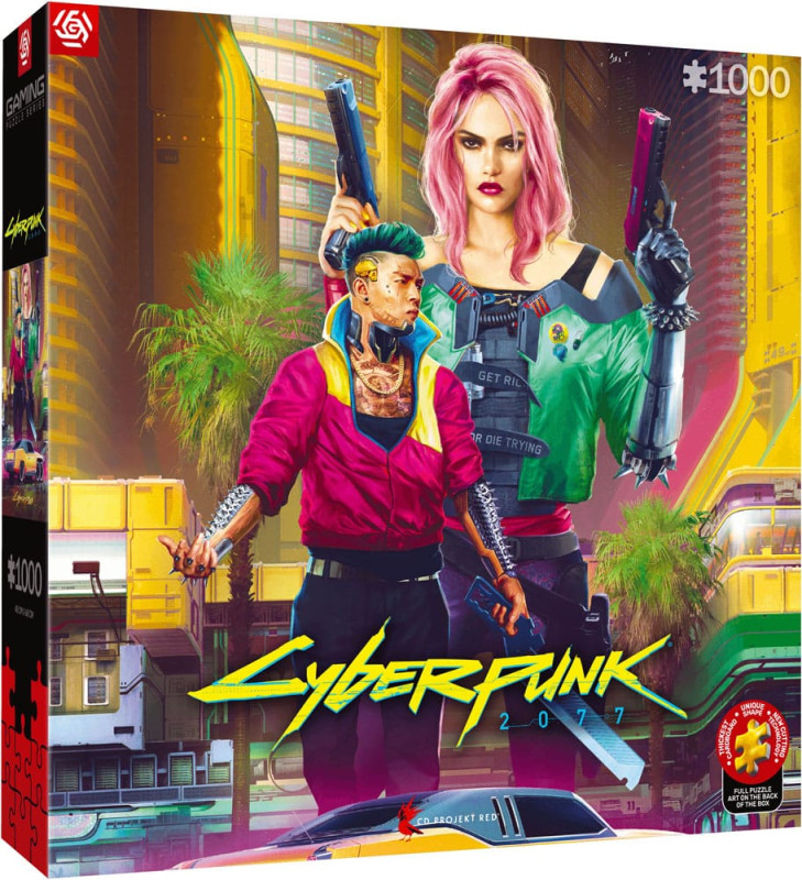 Cyberpunk 2077 Puzzle Kitsch Style (1000 pieces) 3