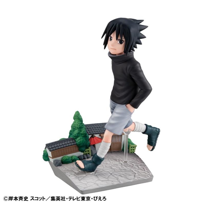 Naruto Shippuden G.E.M. Series PVC Statue Sasuke Uchiha GO! 14 cm (with gift) 1