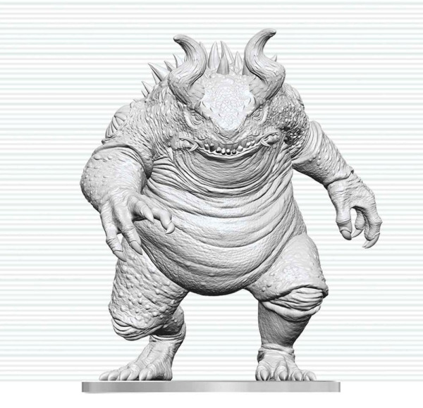Dungeons & Dragons Nolzur's Marvelous Miniatures Unpainted Miniature Hezrou 17 cm