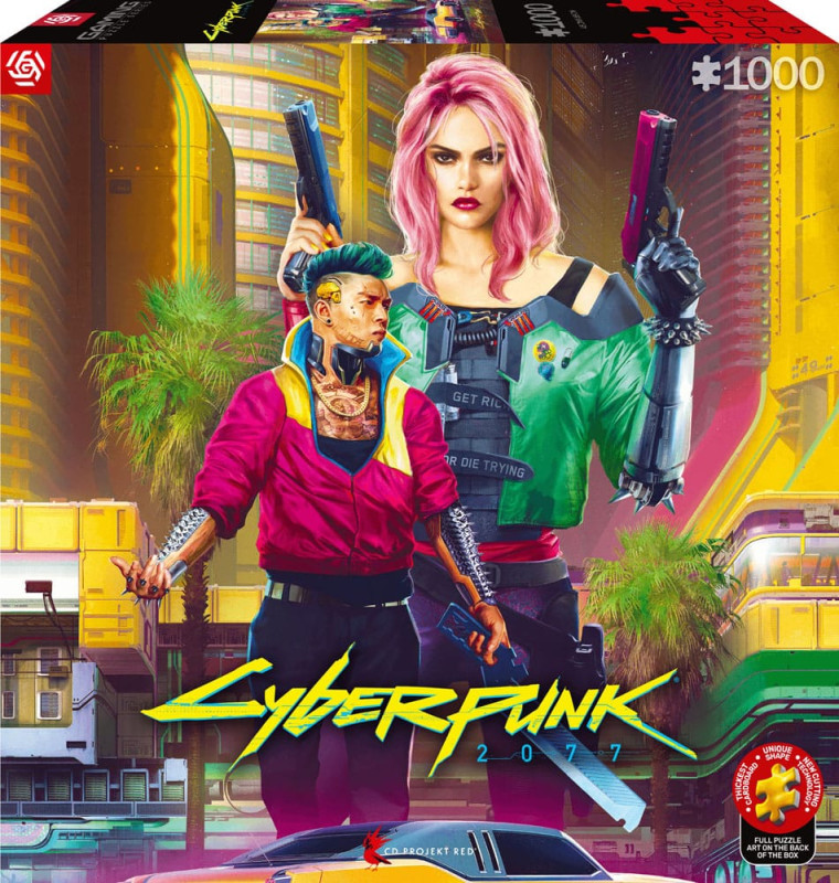 Cyberpunk 2077 Puzzle Kitsch Style (1000 pieces) 5
