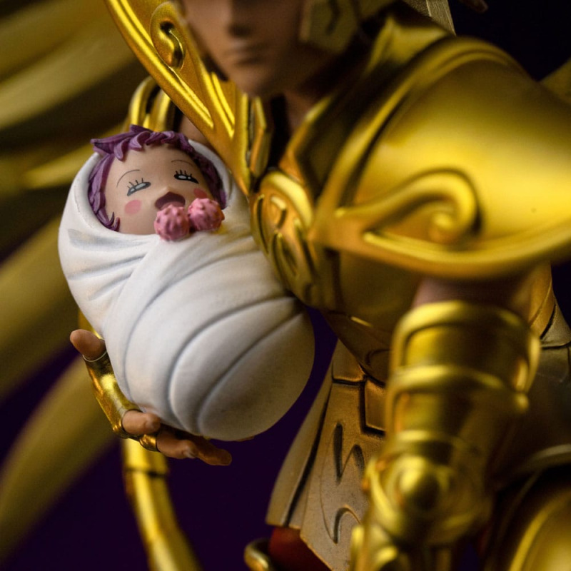 Saint Seiya Art Scale Statue 1/10 Sagittarius Aiolos 21 cm 7