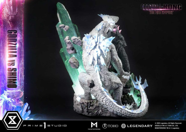 Godzilla x Kong: The New Empire Ultimate Diorama Masterline Series Statue Godzilla vs Shimo 86 cm 11
