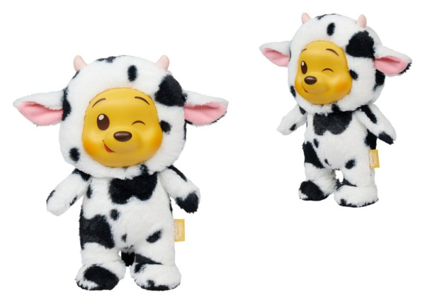 Winnie the Pooh YUYUS Plush Figure Winnie the Pooh Cow 28cm 3
