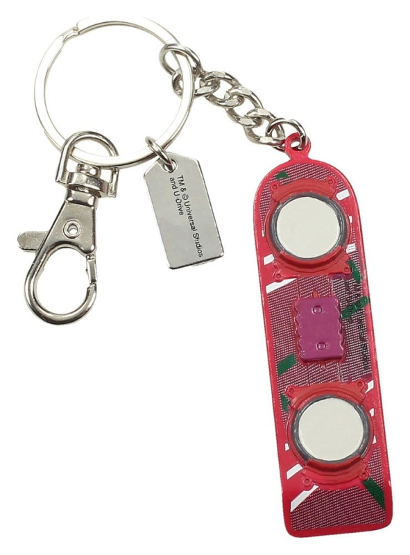 Back to the Future PVC Keychain Marty Hoverboard 3
