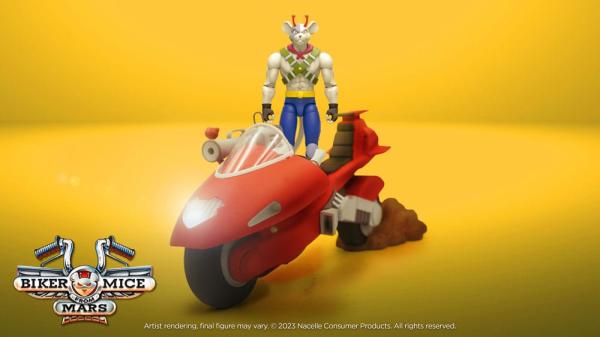 Biker Mice From Mars Vehicle Vinnie's Radical Rocket Sled 25 cm