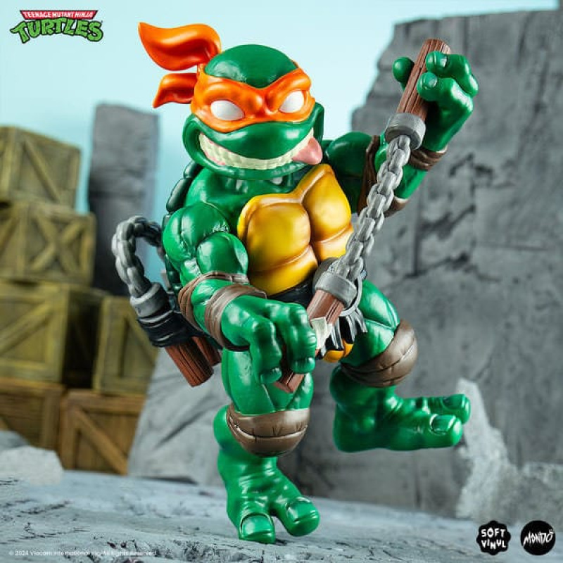 Teenage Mutant Ninja Turtles Soft Vinyl Figure Michelangelo 20 cm 5