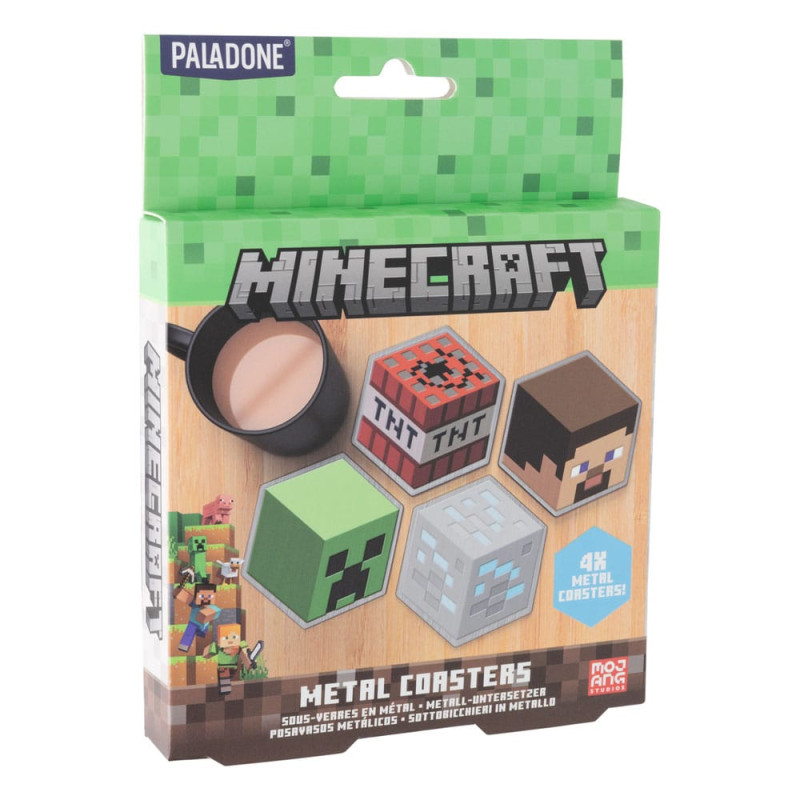 Minecraft Coaster 4-Pack 2