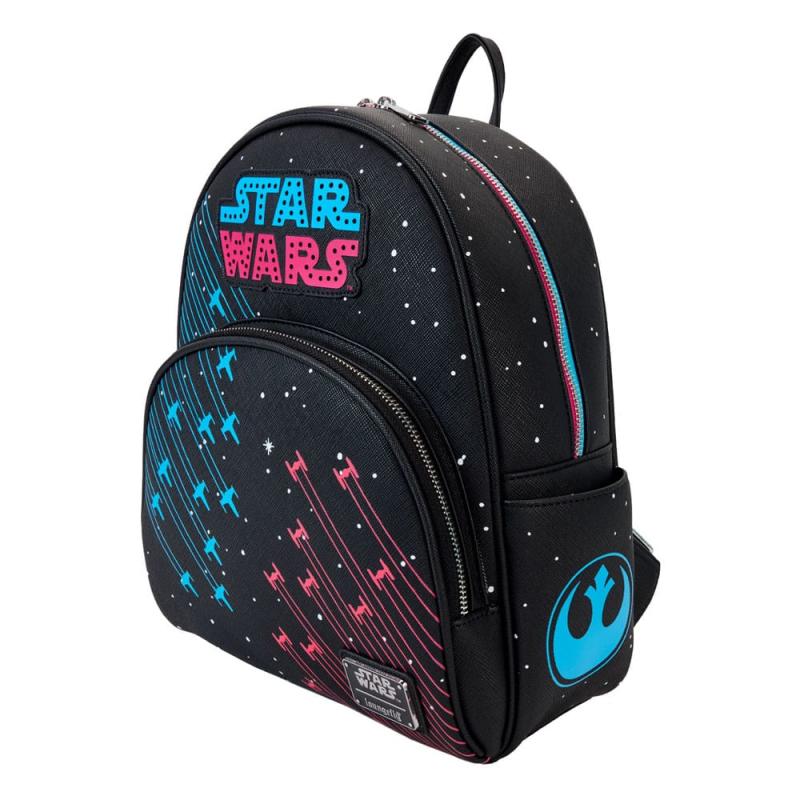 Star Wars by Loungefly Backpack Mini Neon 70s 2